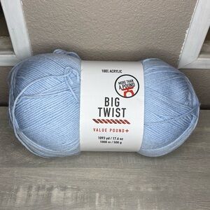 Big Twist Value Pound+ Sky Blue Yarn